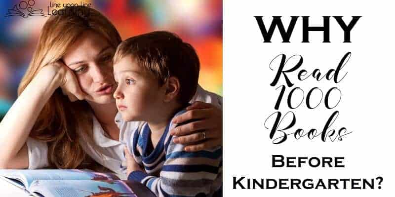 Reading 1000 books before kindergarten gives your child a great head start towards literacy, an amazing advantage in vocabulary exposure, and it's a lot of fun!