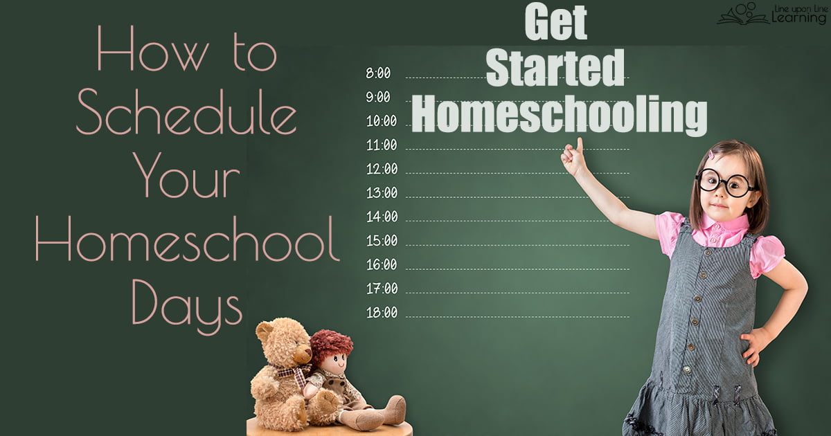 Consider having a blend of a scripted schedule homeschool day, a child-led homeschool schedule, or even an unschool day for your homeschool.